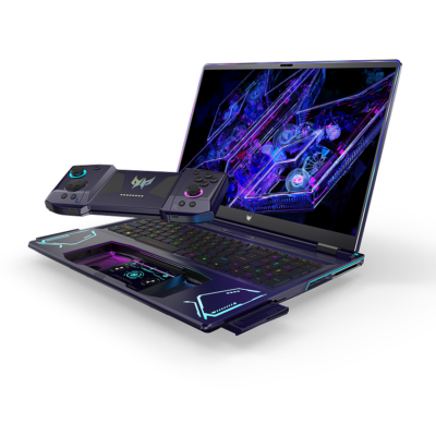 IFA 2024: Project DualPlay – Neuartiges Gaming-Notebook-Konzept mit abnehmbaren Controllern und Zwei-Spieler-Modus