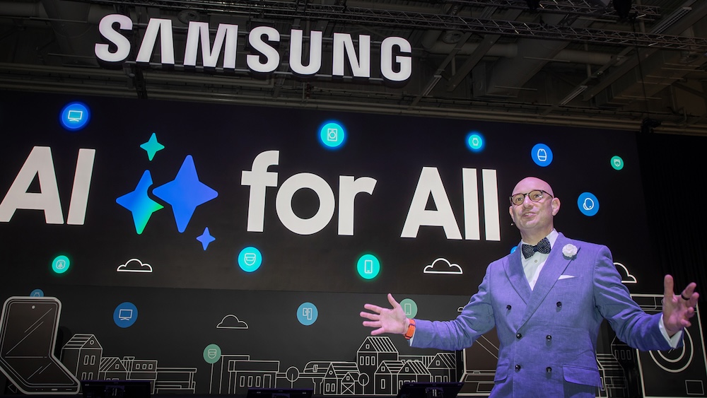 Samsung präsentiert die Leistungsfähigkeit seiner KI-Produkte, um eine vernetzte Welt für alle zu schaffen